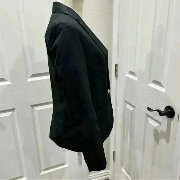 Zara NWT Black lined Blazer size S - Picture 5 of 8